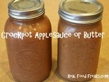Crockpot Applesauce or Apple Butter