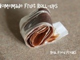 Homemade Fruit Roll-ups