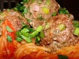 Spaghetti (Squash) & Meatballs