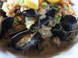 Mussels in Maras Sauce Recipe from Truffle Pigs Bistro