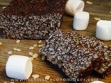Cake chocolat riz soufflé chamallows : crunch
