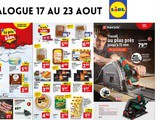 Catalogue lidl du 17 au 23 aout 2022