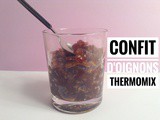 Confit ou compotée d’oignons au thermomix