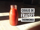 Coulis de fraises au thermomix