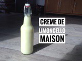 Crème de limoncello maison