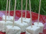 Cubes de fromage pour l’apéritif