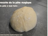 Recette de la pâte magique (en grammes)