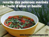 Recette des poivrons marinés à l’huile (version rapide)