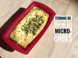 Terrine de thon au micro ondes