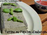 Terrine ou papeton d’aubergines