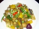 Chilly Gobi (Cauliflower) -non sweet