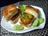 Aloo Tikki Burger - Kids' friendly