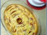 Baked Apple & Cottage Cheese Pie ~ Not so traditional Diwali Sweet