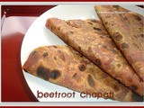 Beetroot Chapati
