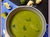 Broccoli and Cauliflower Soup