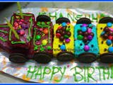 Cake decorating tutorial ~ Train cake for Kid's birthday
