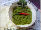 Dhania-nariyel Machchi in mw(Coriander-Coconut Fish in mw)