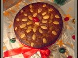 Eggless & Butterless Christmas Fruit Cake