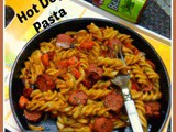 Garlic Flavoured Hot Dog/chicken sausage Pasta