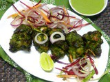 Hariyali Chicken Tikka with Green Chutey
