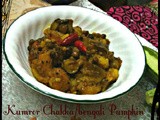 Kumror Chakka ~ a Bengali Pumpkin Delight