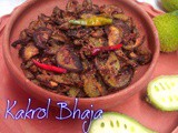 Kurkure Kakrol Bhaja (Crispy Teasel Gourd Fry) ~ a Monsoon Delicacy
