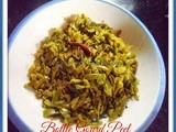 Lau-er khosha Charchari ( Bottle Gourd Peel Dry Dish)