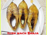 Narkel dudh diye Sorshe Ilish (Hilsa fish curry with Mustard & Coconut Milk)