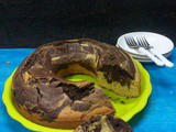 Orange n Chocolate Marble Cake