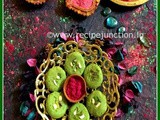 Pistachio Peda in Microwave for Holi Celebration