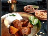 Poila Boisakh Special ~ Niramish Echor o Matar Dale-er Kofta Curry