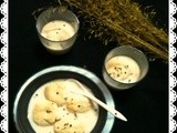 Rasmalai ~ Cottage cheese balls in sweetened thickened milk