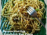 Scrambled Egg Speghetti ~ Egg pasta