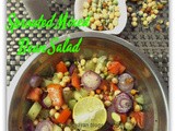 Sprouted Mixed Beans Salad ~ How to grow Sprouts at home