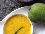 Summer Recipe : Mango dal ~ bengali Green mango dal