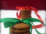 WIshing everyone a Very Merry Christmas with Honey Ginger Cookies