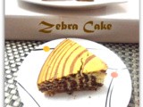 Zebra Cake from scratch