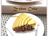 Zebra Cake from scratch