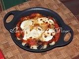 Baked Mushroom Gnocchi with Marinara Sauce and Ricotta