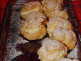 Cream Puffs with Vanilla Cream