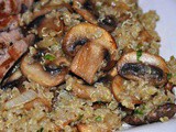 Quinoa with Mushrooms