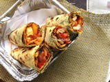 Apple and Paneer Rolls