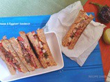 Cheese & Eggplant Sandwich