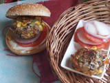 Mushroom Corn Oats Burger