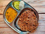 Onions and Ragi Roti | How to make Onions and Ragi Roti