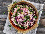 Purple Fried Rice | How to make Purple Fried Rice