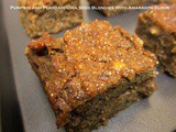 Vegan Pumpkin & Plantain Chia Seed Blondies