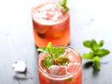 Virgin watermelon mojito