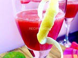 Watermelon and Orange Mocktail