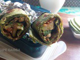 Zucchini Paneer Roll